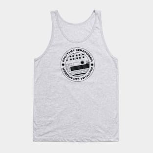 909 Drum Machine Circle Tank Top